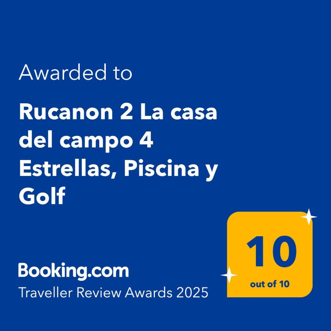 Rucanon 2 La Casa Del Campo 4 Estrellas, Piscina Y Golf Montánchez Exteriör bild
